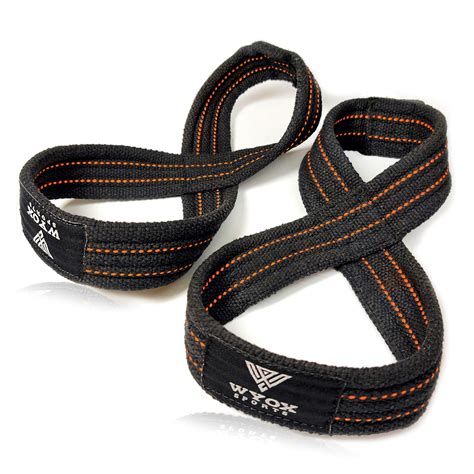 Snapklik.com : WYOX Figure 8 Lifting Straps - Deadlift Wrist Wraps ...