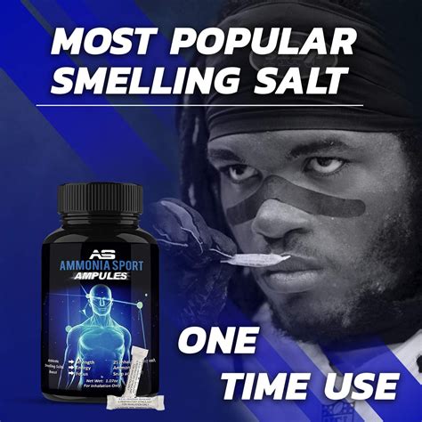 Buy AmmoniaSport Athletic Smelling Salts - Ampules (25) Ammonia ...