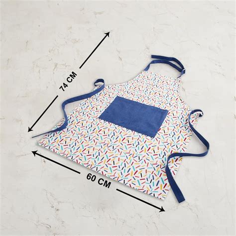 Buy Get The Look Pop Geometrics Multicolour Printed Cotton Kitchen ...