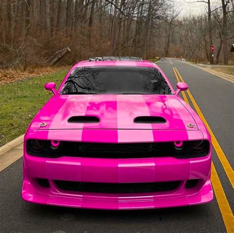 pink hellcat dodge charger | Pretty cars, Classy cars, Pink car