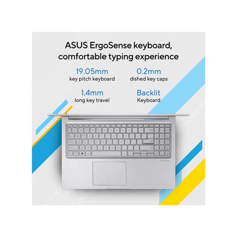 ASUS X1504VA-NJ2324WS - Cool Silver Laptop