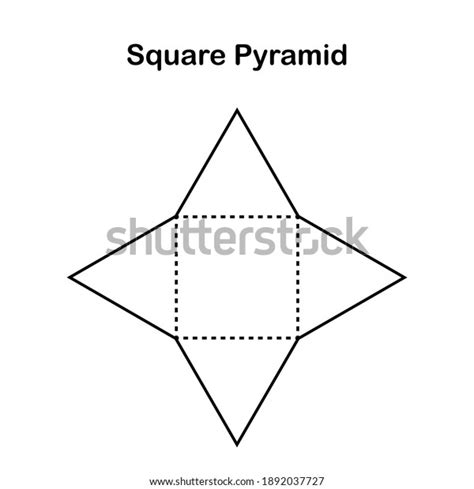 Image result for How to Make Square Pyramid Witth Net