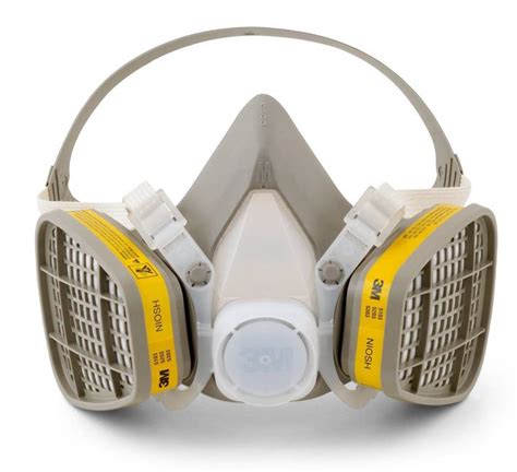 3M 6200 + 4 No. 6003 Cartridge Mask and Respirator Price in India - Buy ...