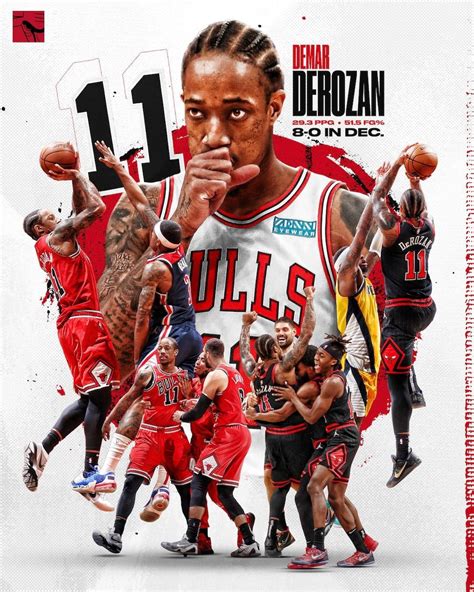 Download Demar Derozan Chicago Bulls Team Poster Wallpaper | Wallpapers.com