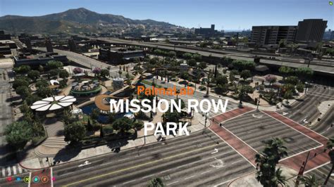 Buy Fivem Mission Row Park MLO – Urban City Park With Meeting Points ...