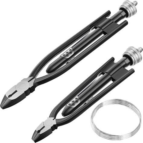 Honoson 2pc Safety Wire Pliers, 9 & 6 Size, 32ft 0.5mm India | Ubuy
