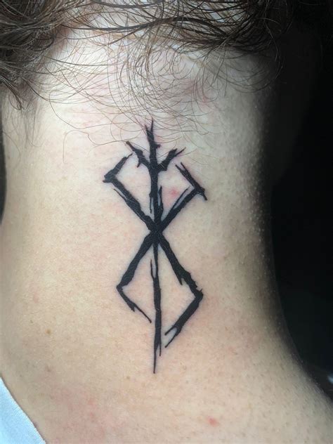 Finally got my curse mark tatto, pretty happy with the result : r/Berserk