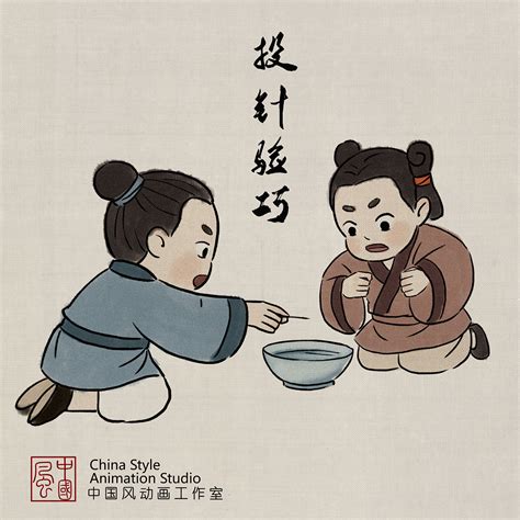 七夕节传统习俗|插画|插画习作|中国风动画 - 原创作品 - 站酷 (ZCOOL)
