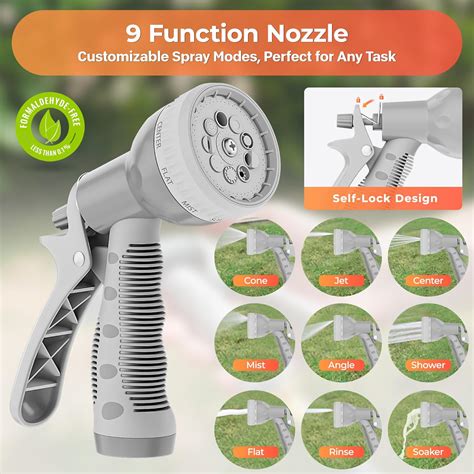 Ayleid Retractable Garden Hose Reel with 9-Function India | Ubuy