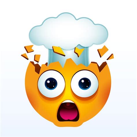 Image result for Emoji Faces Exploding Head