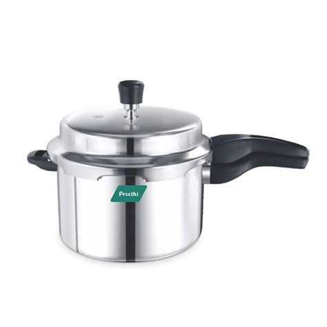 Buy Preethi Aluminium Pressure Cooker Induction Base 5 Litres Online