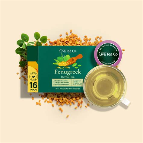 Fenugreek Herbal Tea K-Cup 16 Pods – Gya Tea