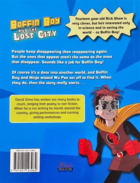 Boffin Boy And The Lost City – Books and You