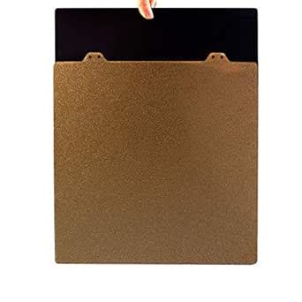 BCZAMD 235x235MM Double Sided Textured PEI Spring Steel Sheet Powder ...