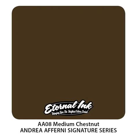 Medium Chestnut Andrea Afferni Eternal Ink - 1oz. – Element Tattoo Supply