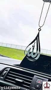 MH VILLA Acrylic Allah Car Hanging Accessories Interior/Car Dashboard ...