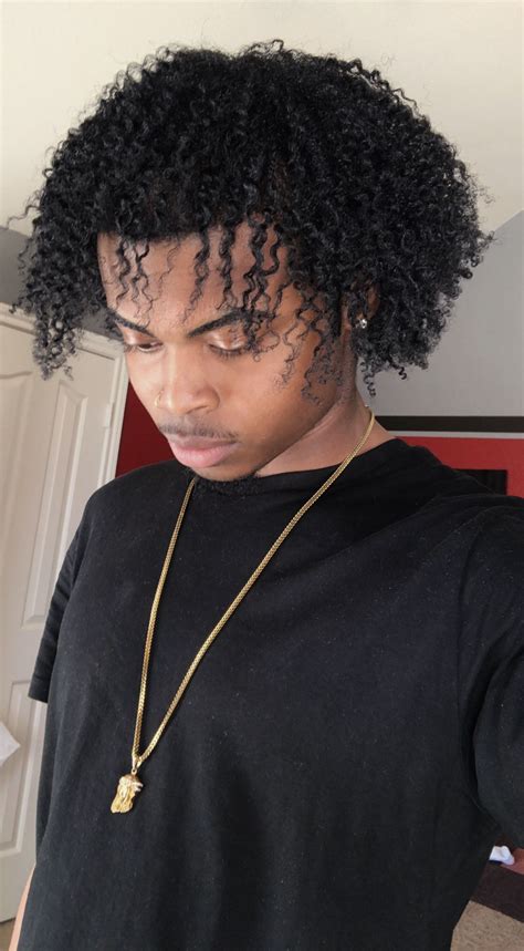 12+ Supreme Long Curly Hairstyles Black Hair Men