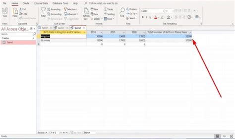 Image result for How to Add Calculated Field in Access Query