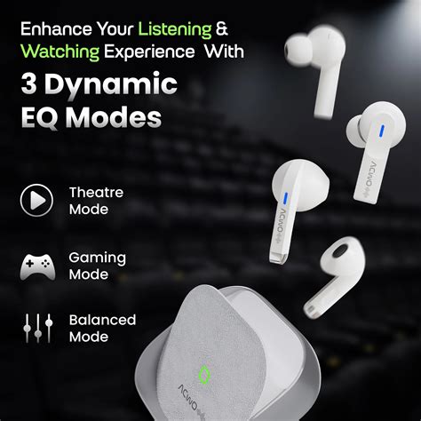 ACwO DwOTS Fire | Wireless Charging Earbuds With 45ms Super Low Latency
