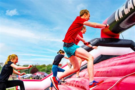 Inflatable 5k - Cheshire - Obstacle in Knutsford — Let’s Do This