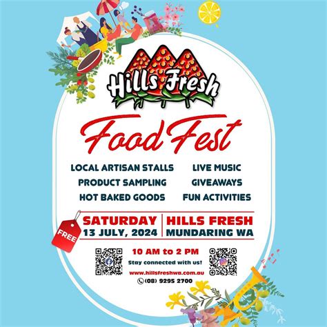 Hillsfresh Food Fest, 7110 Great Eastern Highway, Mundaring, WA ...