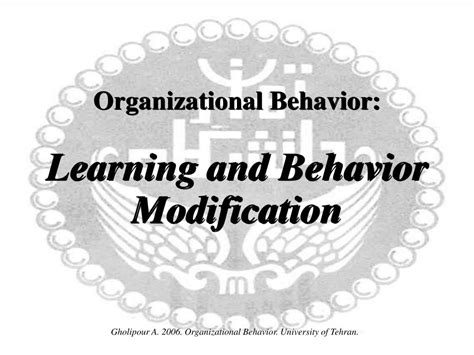 Image result for Organization Behavior Modification