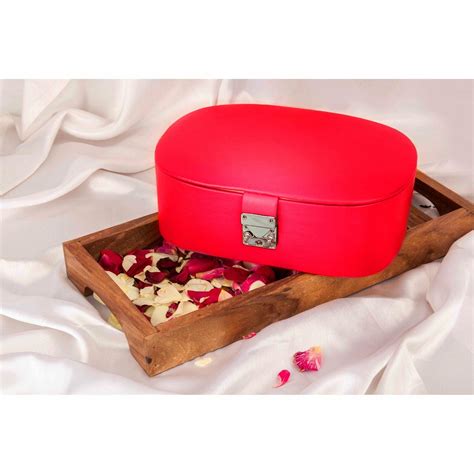 Jewellery Storage Box | Genuine Leather Jewellery Box with Lock