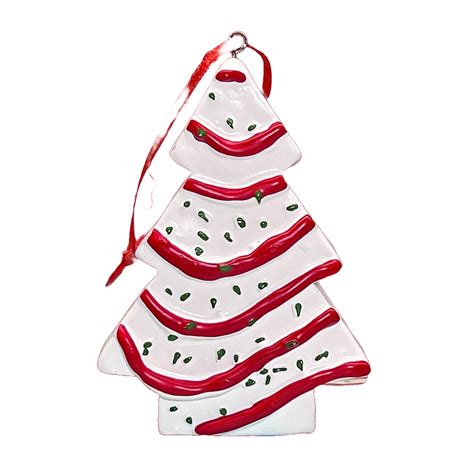 Little Debbie Christmas Tree Cake Ornament, Multicolor, Plastic, 1 Count - Walmart.com