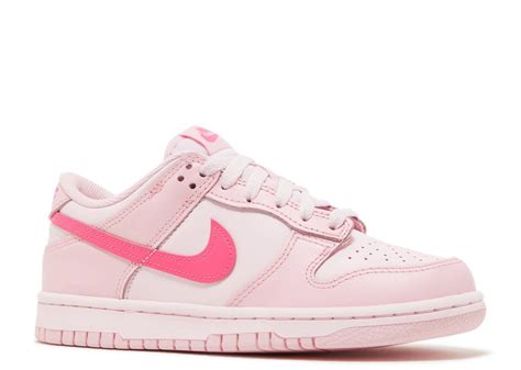 Nike Dunk Low Triple Pink (GS) | Pink nikes, Nike dunks, Sneaker collection