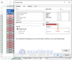 Image result for Conditional Formatting Excel Color Text
