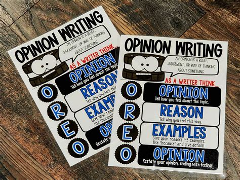 Oreo Opinion Writing