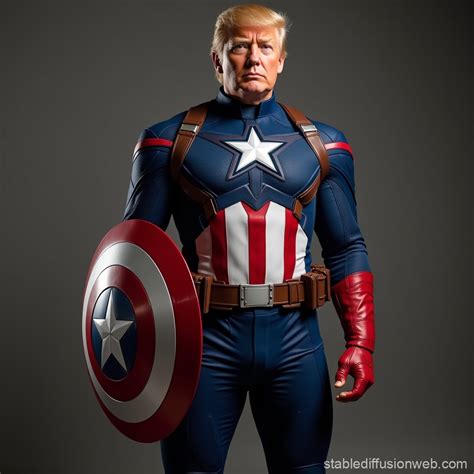 donald trump captain america Prompts | Stable Diffusion Online