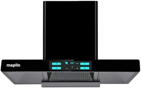 Maplin Auto clean Kitchen Chimney Model T-01 BLACK With Auto Clean and ...