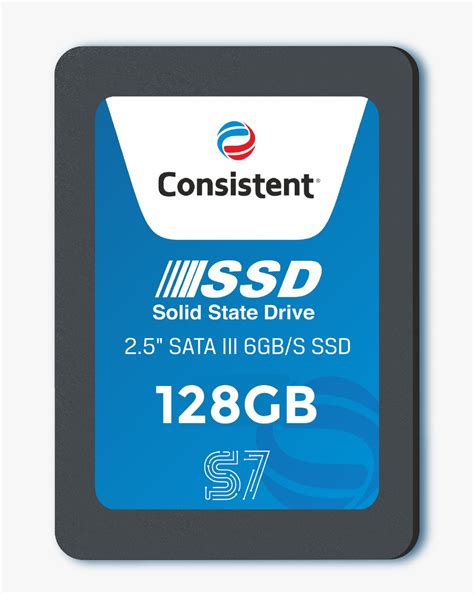 Consistent SSD 128GB 2.5 Inch SATA Internal SSD - Read: 550MB/s & Writ ...