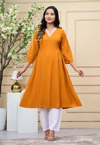 PFK Women Kurti Pant Set - Buy PFK Women Kurti Pant Set Online at Best ...