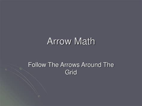 Image result for Arrow Method Math