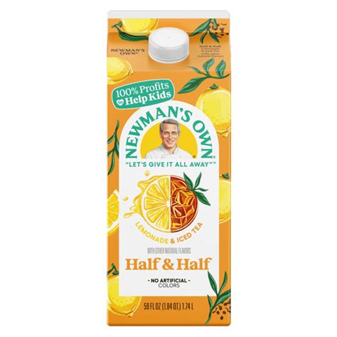 Newman's Own Lemonade & Iced Tea, Half & Half (59 fl oz) Delivery or ...