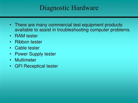 Image result for PC Hardware Troubleshooting Tools