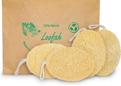 Amazon.com: KongKwan Luffa Scrub Natural Loofah Sponge 6 Pcs - Whole Body Cleaning, Exfoliating ...