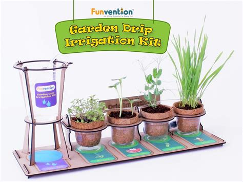 Buy Funvention Garden Drip Irrigation Kit - Build, Plant, Grow, Harvest ...
