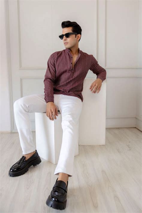 Exploring Men's Kurta Style Shirts: Designs and Trends