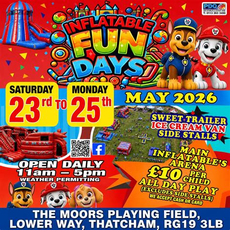 Thatcham Inflatable Fun Day @ The Moors Playing Field , Lower Way ...