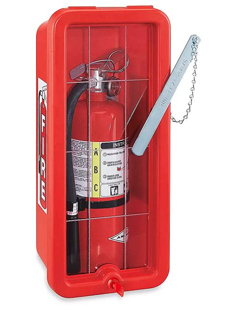Plastic Fire Extinguisher Cabinet - 10 lb H-7269 - ULINE