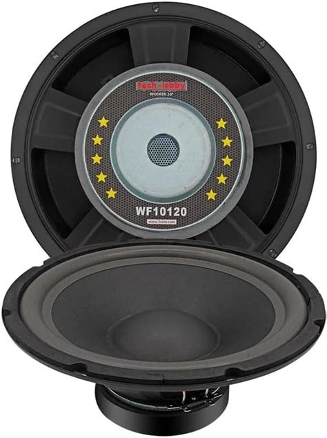 Tech-Lobby 10 inch Big Magnet 23 Speaker Subwoffer for Car,Home ...