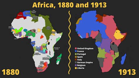 Mapa De áfrica 1880
