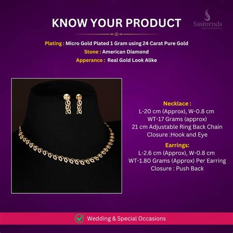 Necklace Set - Buy Online Gold Plated, AD, German Silver Necklace ...