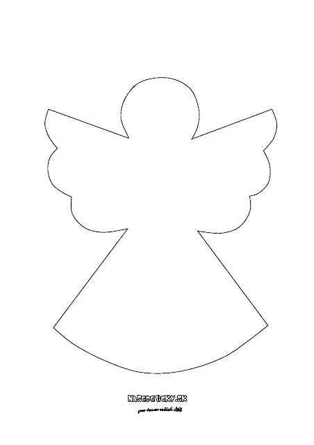 Image result for Free Printable Angel Pattern