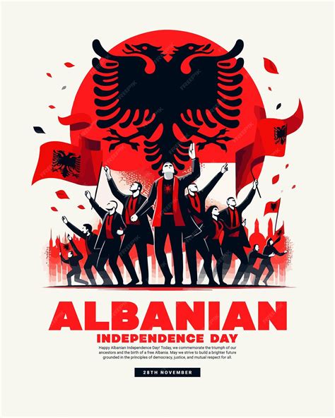 Albanian Independence Day November 28 Albania social media post banner ...