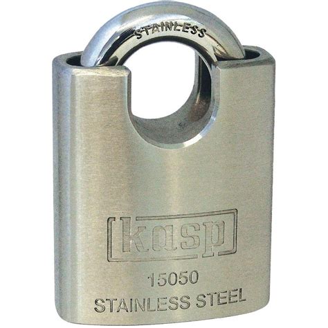 Kasp150 Stainless Steel Padlock 50 Millimeters | Desertcart INDIA