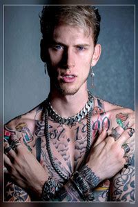 Machine Gun Kelly Mgk Rapper Actor Musician X Matte Finish Poster Paper ...